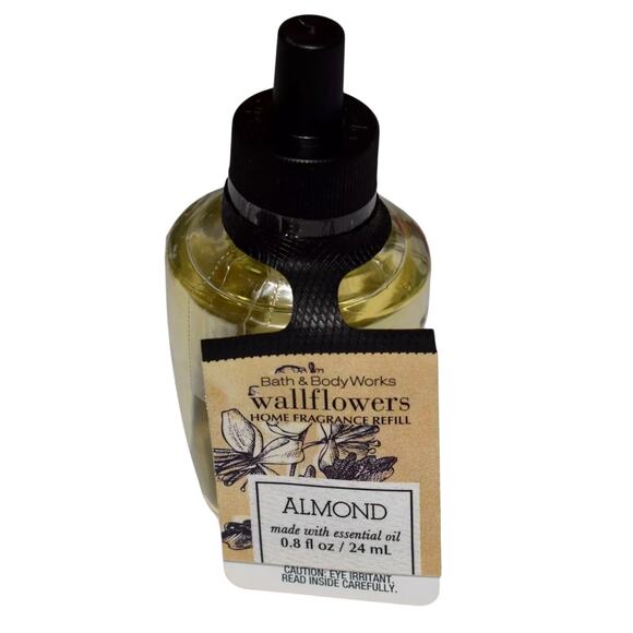Bath & Body Works NEW Essential Oil Wallflowers Diffuser Refill Bulb – Almond - Picture 1 of 7